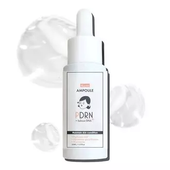 4Luster PDRN Ампула 30 мл Гидролизованный натрий отечественного производства и сыворотка [PDRN сыворотка] [Содержит гиалуронат, CICA, ниацинамид] Tsuya-chan s чистый