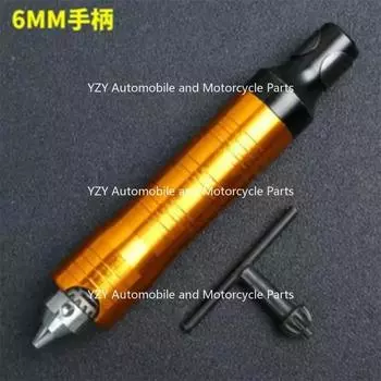 4mm/6.5mm Handle Flexible Shaft Tube Extension with 0.3-6.5mm Drill Chuck for Dremel Die Grinder Hand Drill Electric Rotary Tool