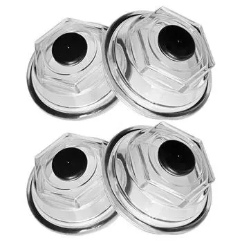 4Pack 3.5 Oil Bath Caps Kit 21-88 Replacement For Drums 8-415 8-430 K71-704-00