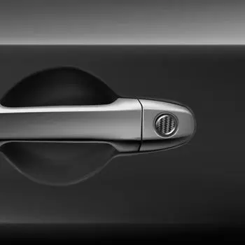 4 шт. 20 мм наклейки на замочную скважину для автомобиля, декоративная защита для bmw e46 e39 e90 e60 e30 f10 f11 f20 f30 g20 g30 x1 x3 x5 z4 чёрный