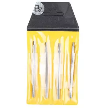 4pcs 2135/2235/1570/3135 Oscillating Rotor Weight Axle Punch Set Watch Repairing Tool