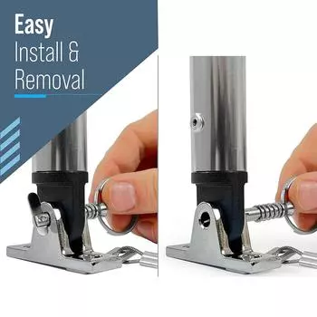 4PCS 316 Stainless Steel Quick Release Pins Boat Bimini Top Quick Release Pin 1/