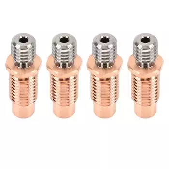 4pcs 3D Printer All Metal Heatbreak Professional Copper Alloy Extruder Throat Tube Replacement for