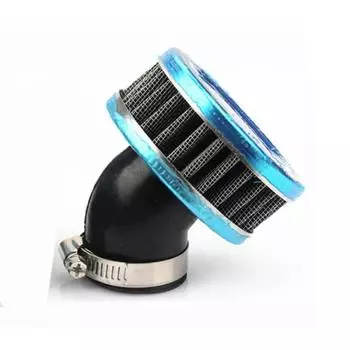 4PCS 42mml Bevel Stainless Steel Motorcycle ATV Scooter Air Cleaner Intake Filter Cleaner