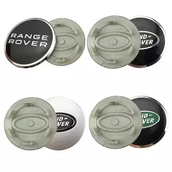 4pcs 62mm 63mm green Wheel Center Hub Caps Cover Emblem logo белый