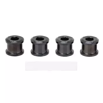 4pcs 6.5mm Mountain Cycling Chainring Bolts Alloy Chainring Bolts Single Disc Chainwheel Screw for M
