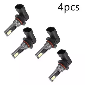 4Pcs 9005 9006 LED Headlight H11 H8 H9 H10 H1 H3 Car Fog Light Bulbs DRL H4 H7 Auto Driving Running Lamps 6000K 8000LM 80W 12V