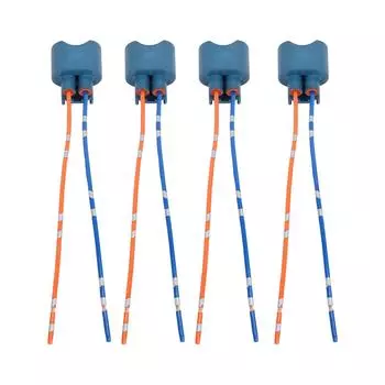 4PCS 9005 HB3 жгут проводов для разъема фары DC12 до 24 В провод для разъема фары для женского головного галогена
