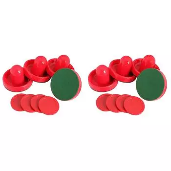 4pcs Air Hockey Pusher Entertainment Toy Mini Air Hockey Slider Ball Sport Tools
