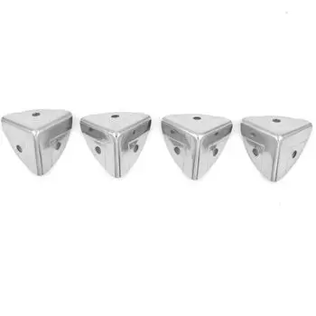 4Pcs Antique Corner Protector Decorative Corner Bracket Corner Cover Box Corner Case Edge Guard 4Pcs