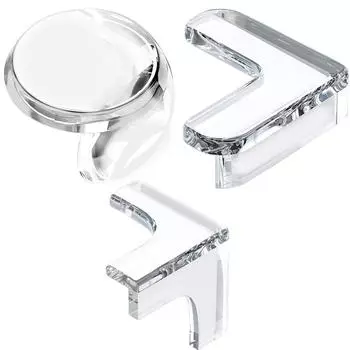4pcs Baby Safety Table Corner Protector Furniture Edge Protection Cover Transparent Children Anti Collision Edge Guards