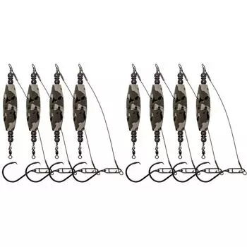 4Pcs Catfish Float Rigs High Buoyancy Fishing Bobbers for Fishing (Grey)