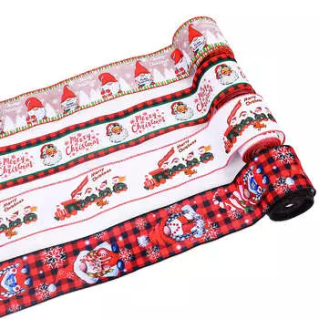 4pcs Christmas Tree Decoration Stripes