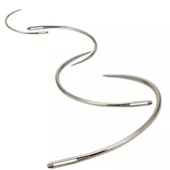 4Pcs Curved Sewing Needle Leather Craft Sewing Accessories Stitching Sewing Leathercraft Shoe Repair Tools Sewing Supplies