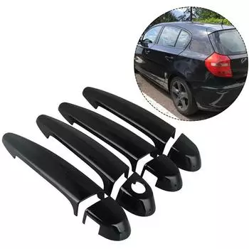 4Pcs Door Handle Cover Trim For BMW E87 E90 E91 E92 E93 F30 X2 X3 X4 X6 Car Exterior Door Grip ABS Cap Decor CHINA