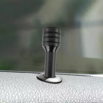 4Pcs Door Lock Knob Pull Pins Aluminum Alloy Door Lock Pins Universal Car Interior Door Buckle Auto Security Bolt Auto Accessory чёрный