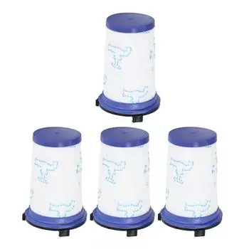 4PCS Фильтры для пылесоса Высокоэффективный фильтр для улавливания частиц Аксессуар для пылесоса для Rowenta