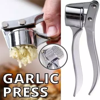 4 шт. Чеснок Пресс-Дробилка Мясорубка Кухонная Нержавеющая Сталь Чеснок Дробилка Соковыжималка Ручной Пресс Шлифовальный Инструмент Кухонные Аксессуары 1pcs