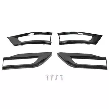 4Pcs Gloss Black Car Tail Light Trim Bezel Kit For Jeep Grand Cherokee 2014-2020