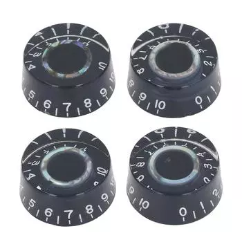 4 шт. гитарные ручки регулировки громкости и тембра, сменные ручки для электрогитар в стиле LP, диаметр 6 мм