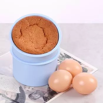 4Pcs High Temperature Resistant Cupcake Mold 4 in Baking Pan Round Silicone Cake Pan Mousse Cake