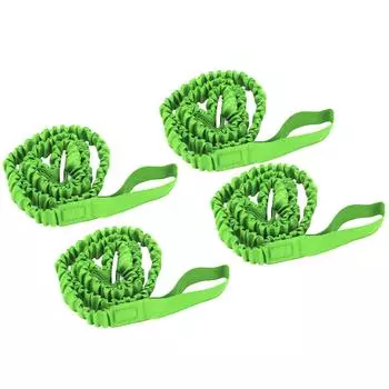 4PCS Kayak Rod Lanyard Elastic Anti Lost Nylon Canoe Paddle Leash Safety Rope for Surfing Rafting