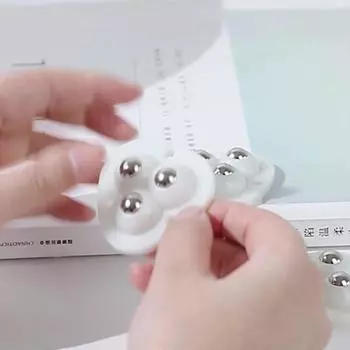 4pcs/pack Casters Low Noise Universal Wheel 360 Universal Wheels Paste Casters Adhesive Universal Wheel Self Adhesive Pulley белый