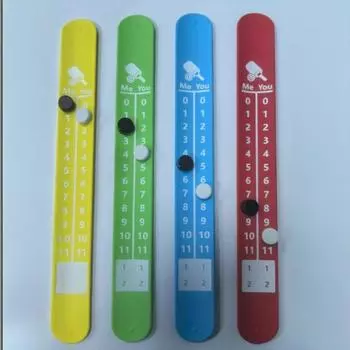 4Pcs Pickleball Scorekeeper Wristbands Quick-Score Playback Design Adjustable Grip Compatible With Pickleball Table Tennis 4pcs