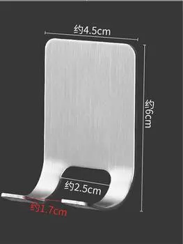 4pcs Razor Holder Stainless Steel Men Shaving Shaver Razor Wall Razor Holder Storage Hook Bathroom Hook Organizer