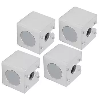 4Pcs Right Angle Connection Block Aluminum Profiles Fitting Connector Industrial SuppliesEuropean