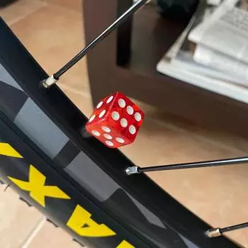 4Pcs/Set Aluminum Car Truck Motocycle Bike Dice Wheel Stem Tyre Tire Wheel Stem Air Valve Dust Cap Cover Worldmuma фиолетовый