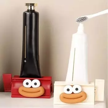 4Pcs/Set Plastic Manual Squeezing Clip No Waste Toothpaste Tube Clip Toothpaste Squeezer Toilet 4Pcs