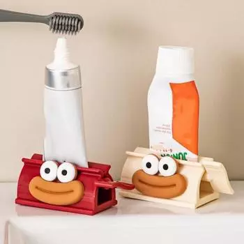 4Pcs/Set Sausage Mouth Pattern Manual Squeezing Clip Squeezing Facial Cleanser 4Pcs