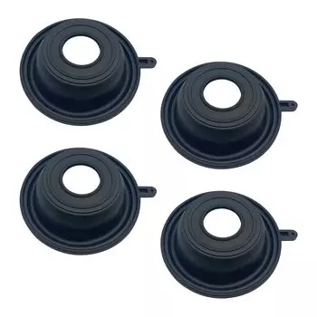 4pcs/set ZXR-250/400 ZX-4 ZZR-400CC Carburetor Vacuum Diaphragm KPS Motorcycle Keihin Carburetor