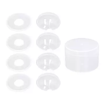 4pcs Silicone Nursing Cups Spill Prevention Prevent Friction Breastmilk Collection Cups Style 2