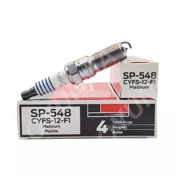 4 шт. SP-548 CYFS12F1 платиновые свечи зажигания подходят для Ford Crown Victoria SP548 CYFS-12-F1 SP 548 высококачественные свечи 4pcs