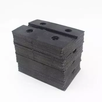 4Pcs Square Ox Tendon Rubber Arm Pads Car Lift Accessories For Auto Truck Hoist