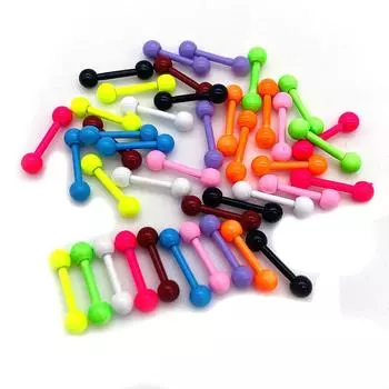 4 шт. серьги-штанги из нержавеющей стали, украшения для пирсинга тела