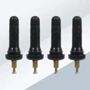 4Pcs TPMS система контроля давления в шинах, защита от взрыва, защелкивающиеся стержни клапанов шин