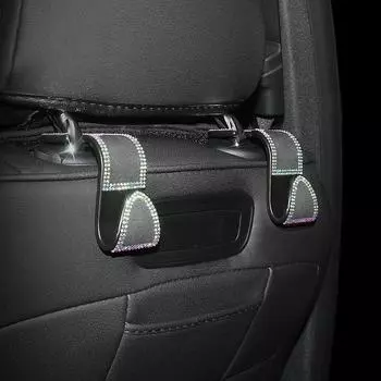 4 шт. универсальный автомобильный подголовник крючок для заднего сиденья автомобильный органайзер держатель для сумок кошельков пальто автомобильные подвесные аксессуары для женщин