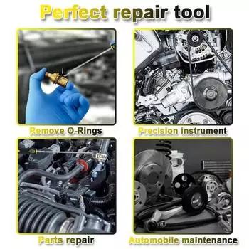 4pcs Universal Car Oil Seal Screwdrivers Set Car Auto Car Repair Tools O-Ring Pick Puller Remover Multipurpose 160/240mm