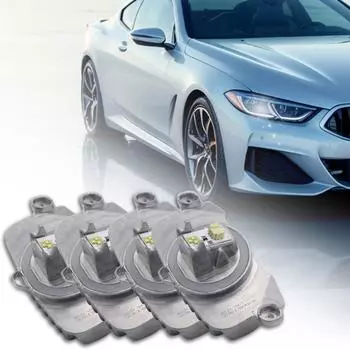 4 шт. Белый светодиодный модуль DRL Angel Eye, OE# 63117398766 63117311243, модуль DRL для BMW 2012-2015 F30 F31 328i 335i 320i 328d CHINA