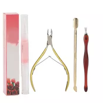 4Pcsset Nail Care Tools Nail Cuticle Clipper Dead Skin Removal Cutter Manicure Kit