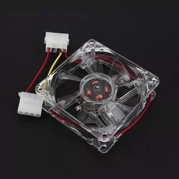 4Pin DC 12V 80mm синий светодиодный светильник CPU PC компьютерный вентилятор для охлаждения корпуса