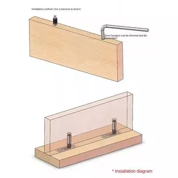 4Set Fixed Cabinet Board Connectors Multifunction Hide Clapboard Holder Furniture Elastic Connectors Telescopic Lock Buck