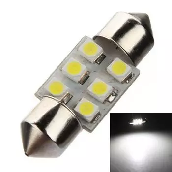 4шт 12В 6 светодиодов автомобиль грузовик интерьер гирлянда купол купол для чтения дверь лампа лампа