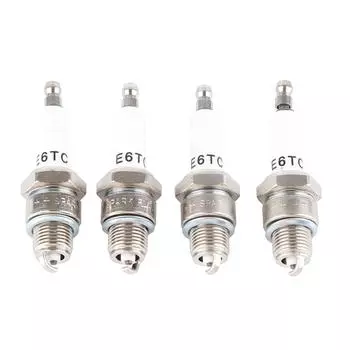 4шт 2?Свеча зажигания для скутера PW50 PW80 PW60 LT50 LT80, мотоцикла E6TC