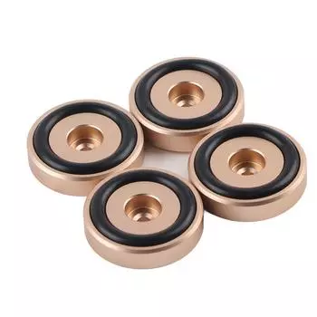 4шт 40*10мм алюминиевый сплав усилитель колодки анодирование пескоструйная обработка усилитель колодки ноги золото чёрный