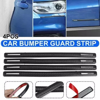 4шт автомобильная защитная накладка на бампер наклейка на кромку двери защитная полоса против столкновений против царапин CHINA