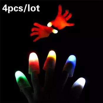 4шт детские удивительные фантастические светящиеся игрушки детские светящиеся подарки декор